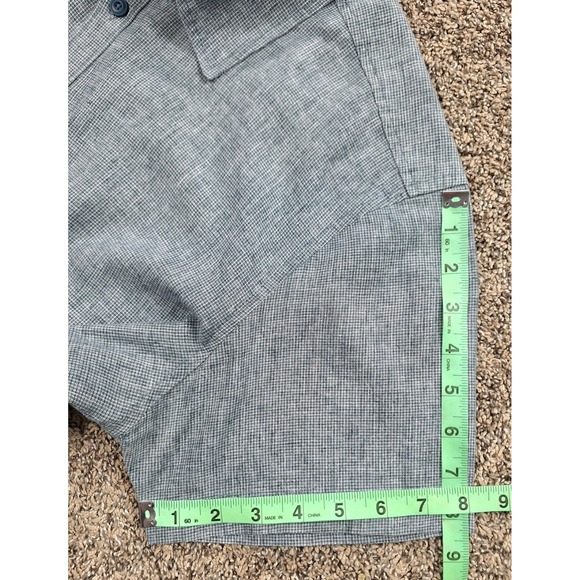 prAna Lindores Men's Button-Up Shirt  Saltwater Standard‎ Fit Sz Large - Picture 7 of 7